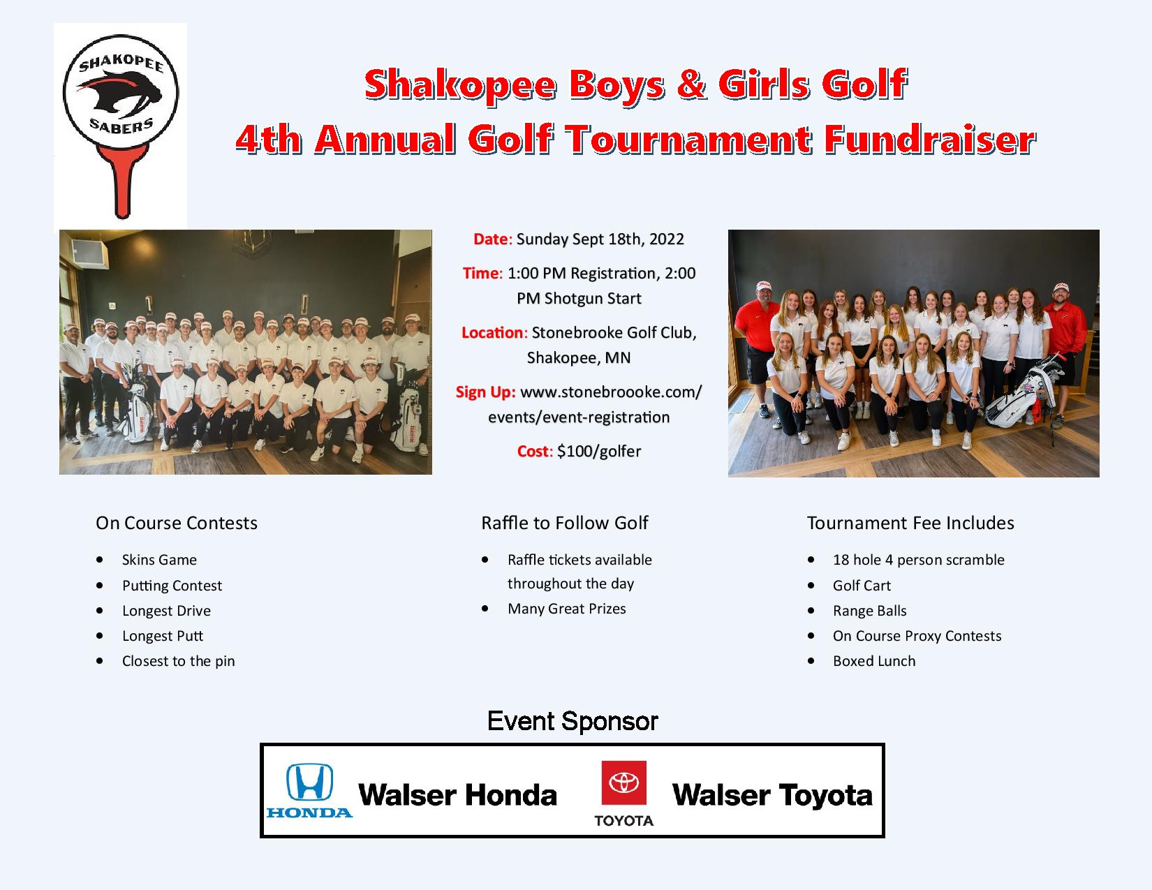 2022 Boys Girls Golf Tournament Flyer page 001